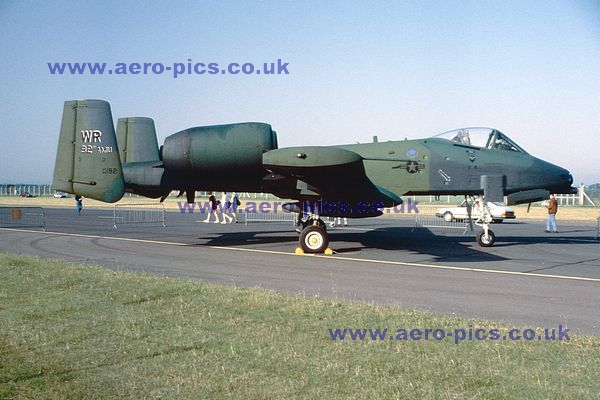 A-10A 80-0192 Boscombe Down 13061992 D14123